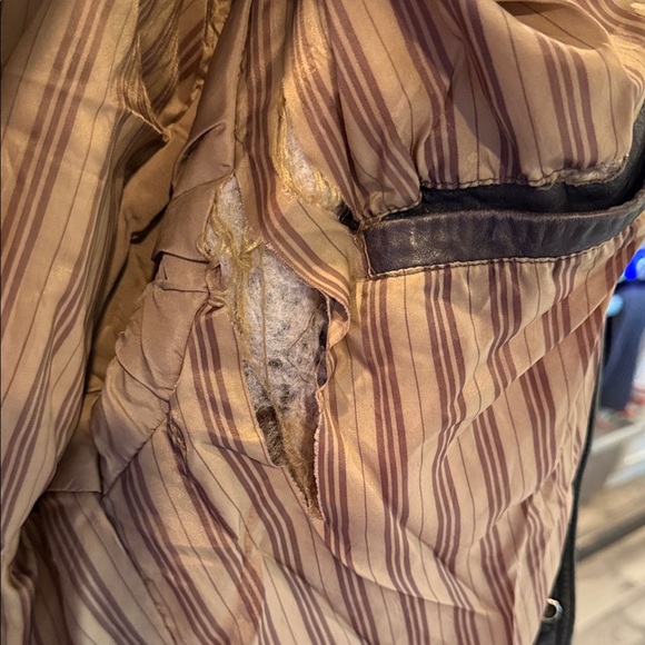 VINTAGE Men or ALL Classic Black Military Jacket size M - Picture 11 of 12